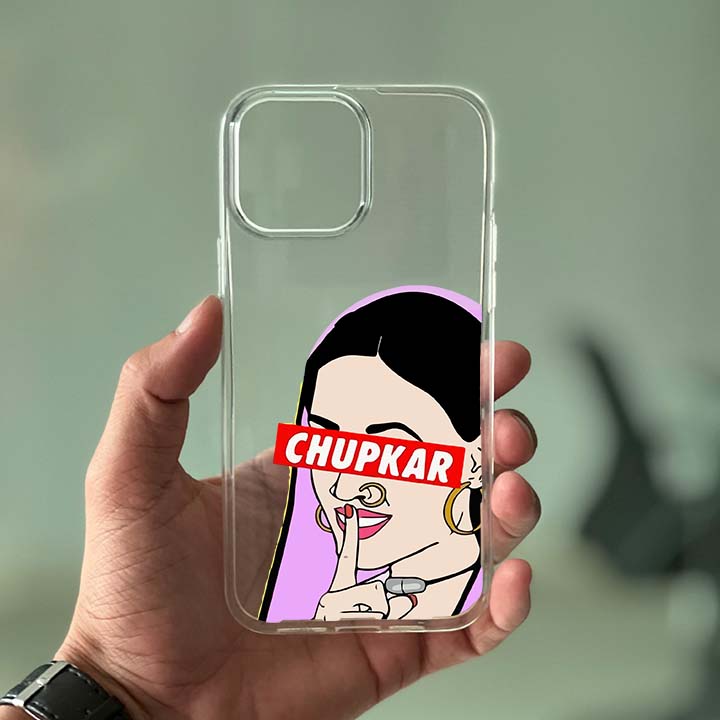 Chupkar: Printed – Silicone – Phone Case