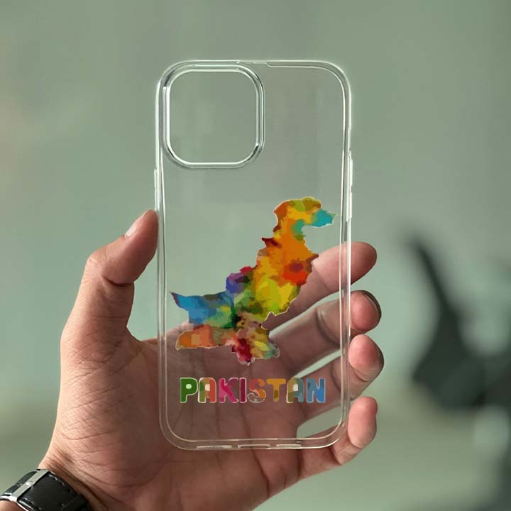 Pakistan Map: Printed – Silicone – Phone Case